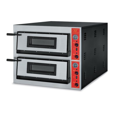 Φούρνος Πίτσας Ηλεκτρικός 6+6 Πίτσες Ø 30 εκ. E 66 GGF Ιταλίας